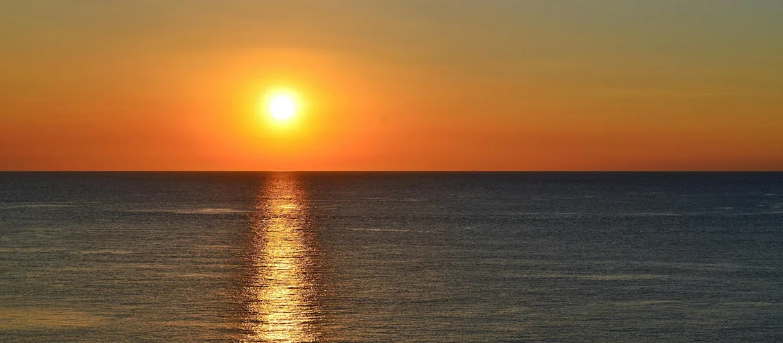 foto tramonto
